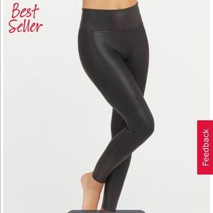 Spanx Faux Leather Leggings